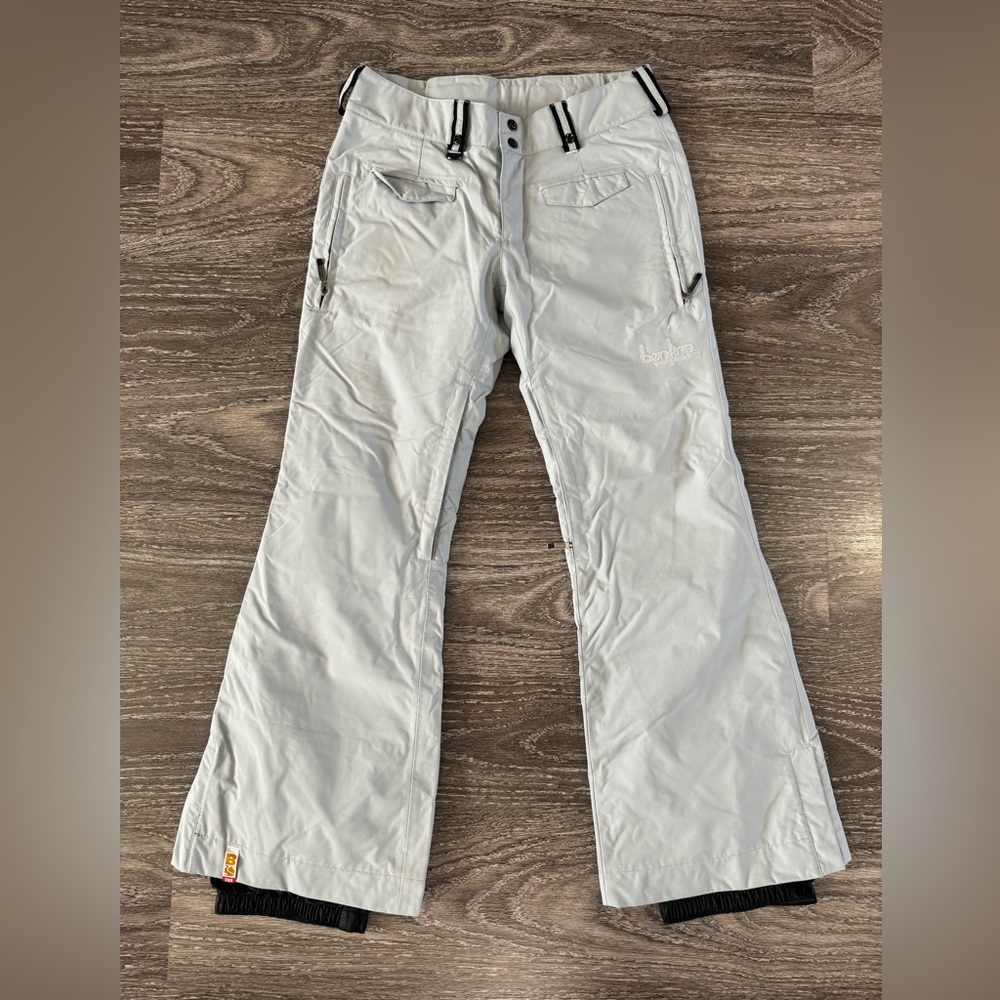 Bonfire Light Gray Snowboarding Pants
